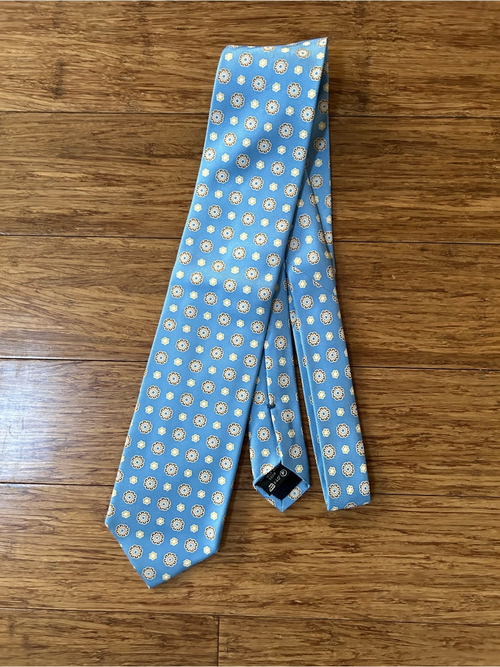 Ermenegildo Zegna 100% Silk Italian Designer Tie Luxury